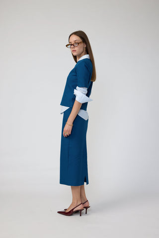 Alice Springs T-Shirt - Jersey T-shirt in aqua blue