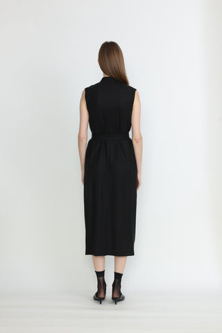Melbourne Dress - Tailored dress in black