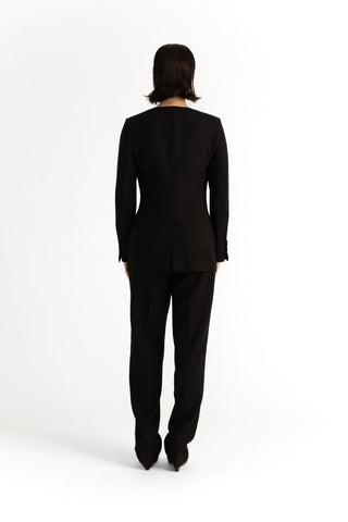 Nacka Jacket & Umea Trousers in Black
