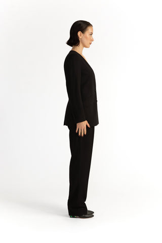 Nacka Jacket & Umea Trousers in Black