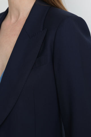 Balerna Jacket - Suit fitted jacket in navy
