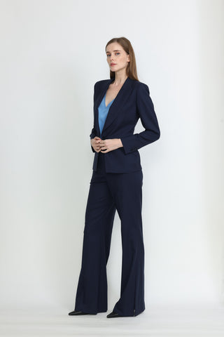 Balerna Jacket - Suit fitted jacket in navy
