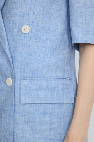 Bern Jacket & Cairns Shorts in Light Blue