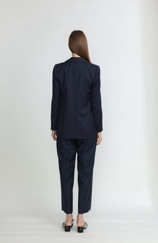 Gold Coast Jacket -  Boyfriend suit jacket in navy