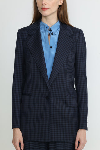 Gold Coast Jacket -  Boyfriend suit jacket in navy