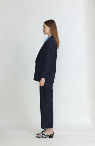 Gold Coast Jacket -  Boyfriend suit jacket in navy