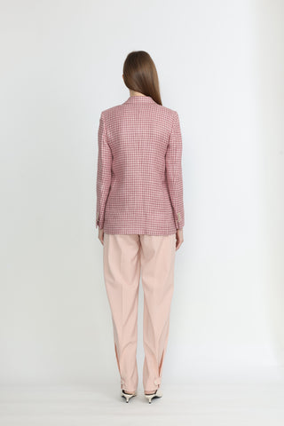 Gold Coast Jacket - Relaxed cut jacket in pink