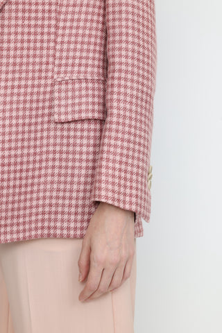 Gold Coast Jacket - Relaxed cut jacket in pink