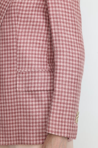 Gold Coast Jacket - Relaxed cut jacket in pink