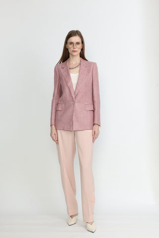 Gold Coast Jacket - Relaxed cut jacket in pink