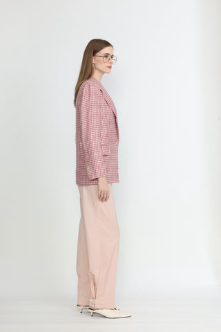 Gold Coast Jacket - Relaxed cut jacket in pink