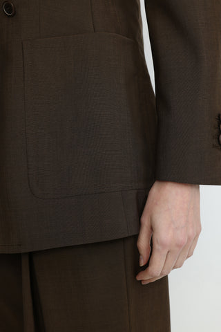 Nora Casual Jacket in Brown