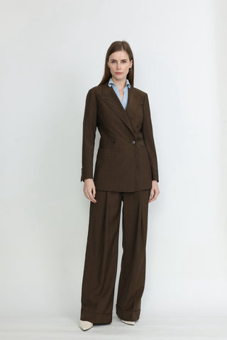 Nora Jacket & Parma Trousers in Brown