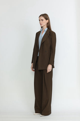 Nora Casual Jacket in Brown