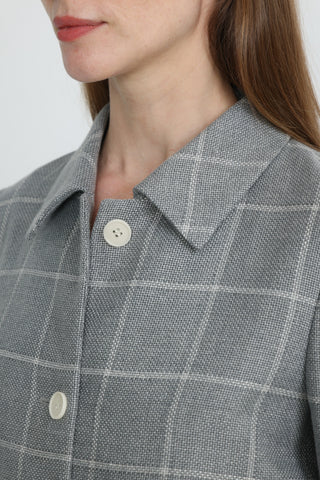 Shepparton Jacket -  Short jacket in Light Grey
