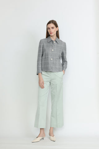 Shepparton Jacket -  Short jacket in Light Grey