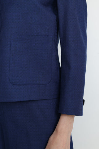 Shepparton Short Jacket in Royal Blue