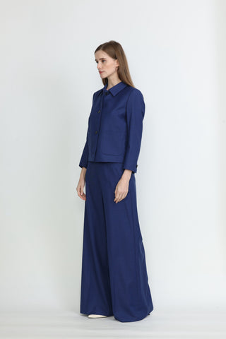 Shepparton Short Jacket in Royal Blue