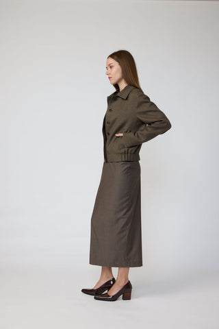 Almere Jacket - Bomber jacket in khaki green
