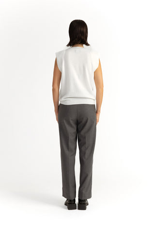 Malmo Knit Top - Sleeveless knit in lily