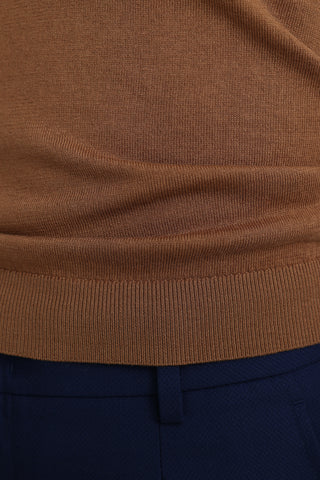 Devonport Knit Camisole in Brown
