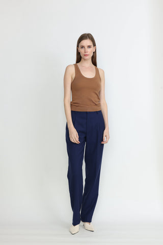 Devonport Knit Camisole in Brown