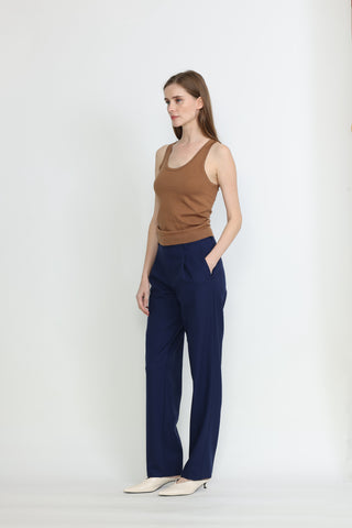 Devonport Knit Camisole in Brown