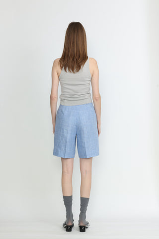 Cairns Shorts - Tailored shorts in light blue