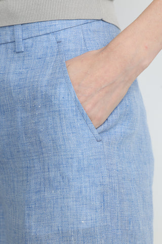 Cairns Shorts - Tailored shorts in light blue