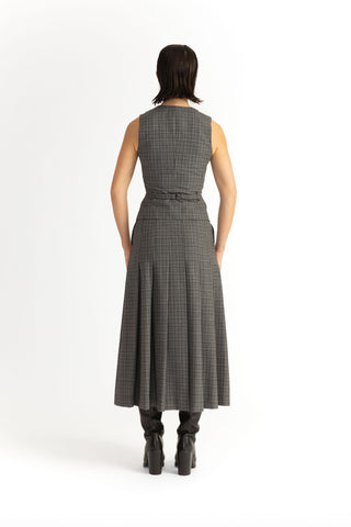 Amora Jacket & Hjo Skirt in Grey