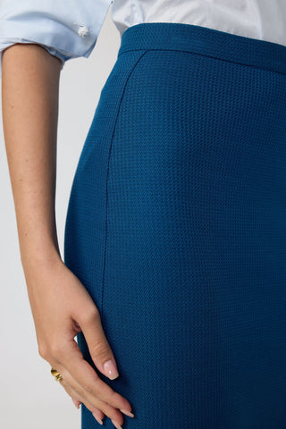 Nyon Skirt - Jersey skirt in aqua blue