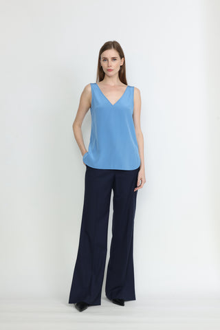 Bendigo Silk Camisole in Light Blue