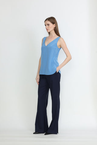 Bendigo Silk Camisole in Light Blue