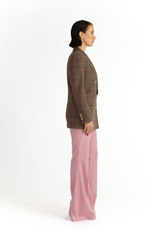 Bristol Jacket - Double-breasted jacket in brown
