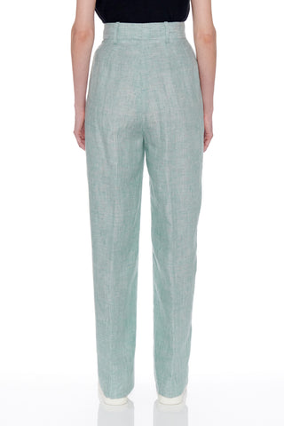 Almeria Trousers - Wide leg, high waisted long trousers