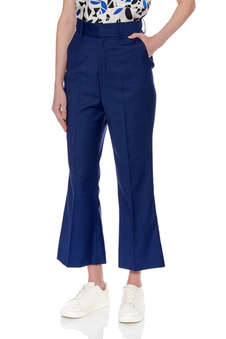 Vigo Trousers - Cropped slim bootcut Trousers