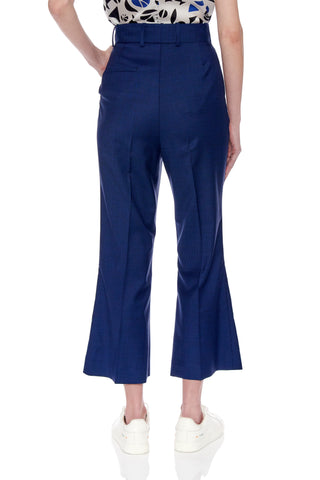 Vigo Trousers - Cropped slim bootcut Trousers