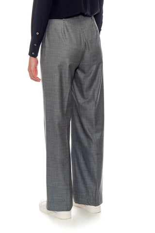 Rennes Trousers - Wide leg, tailored wool trousers