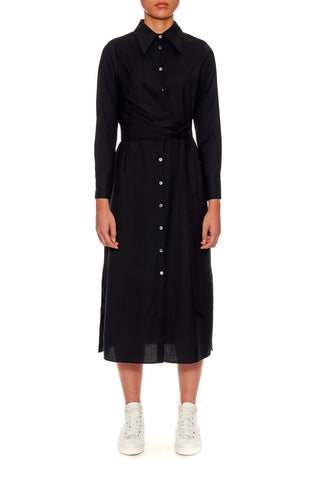 Mulhouse Dress - Everyday wrap shirt dress