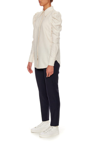 Nancy Blouse - Leg of mutton long sleeve blouse