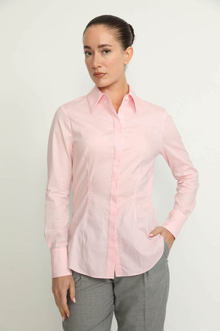 Mirandela Shirt - Mirandela Classic Fitted Pink Shirt