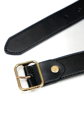 Kampen Belt - Split leather belt with Frey logo