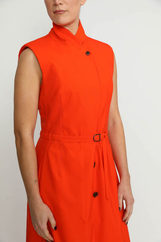 Basel Trenchcoat - Basel Sweet Orange Sleeveless Trench