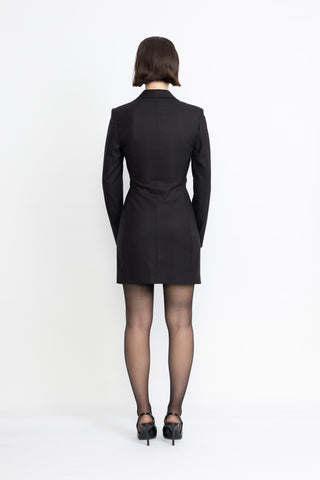 Braganza Limited Edition Dress - Tailored short dress in black