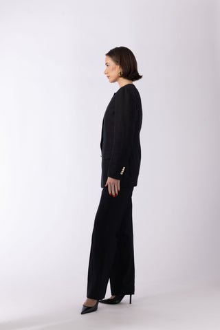Lelystad Jacket & Ede Trousers in Black