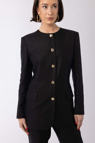 Lelystad Jacket & Ede Trousers in Black