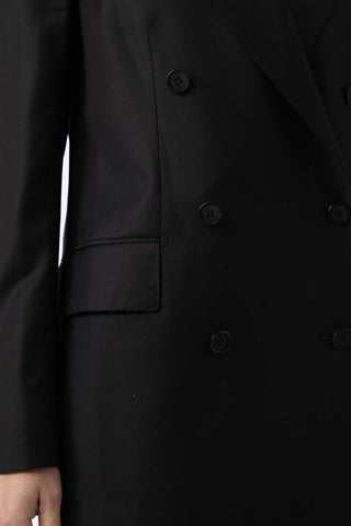 Bristol Jacket - Straight cut boyfriend style jacket in black