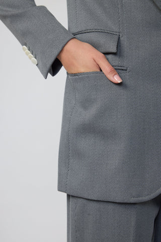 Sneek Jacket & Ede Trousers in Grey Twill