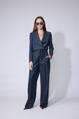 Tiel Jacket & Blackpool Trousers in Navy