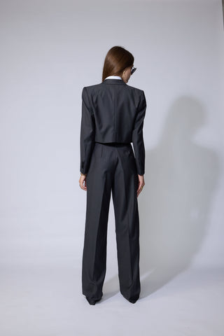 Tiel Jacket & Blackpool Trousers in Charcoal Grey
